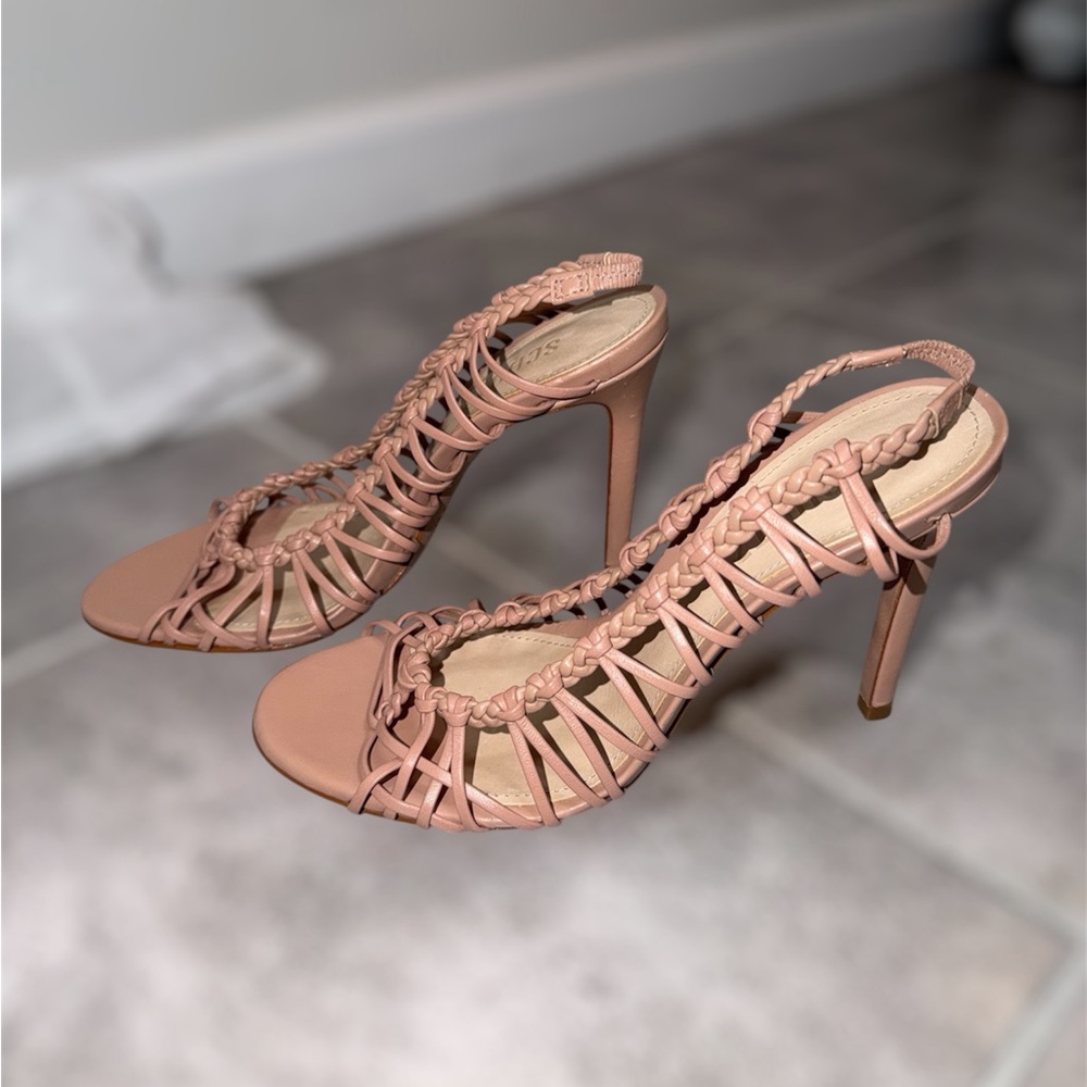 SCHUTZ Jinny Strappy Heels Size 7 - Picture 6 of 8